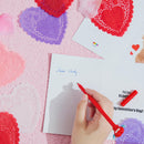 JOYIN 126+ Pcs Valentines Day Craft Gift Set with 100 Heart Doilies