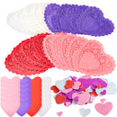 JOYIN 126+ Pcs Valentines Day Craft Gift Set with 100 Heart Doilies