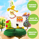 JOYIN 12 Pcs Cinco De Mayo Honeycomb Table Centerpiece