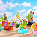 JOYIN 12 Pcs Cinco De Mayo Honeycomb Table Centerpiece