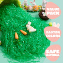 JOYIN 12oz Dark Green Plastic Easter Grass