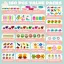 JOYIN 160Pcs Prefilled Easter Eggs with Assorted Toys