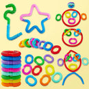 18 Pack Pop Tubes, Fidget Tubes Party Favors in9 Colors