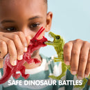 JOYIN 19 Pcs Dinosaur Toys Set with Play Mat & Storage Cage