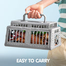 JOYIN 19 Pcs Dinosaur Toys Set with Play Mat & Storage Cage