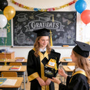 2026 Handmade Crochet Graduation Plush Duck for High School College Toddler Grad Gifts