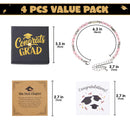 2026 Pink Graduation Bracelet with Greeting Card and Gift Box for Women, Graduation Gifts