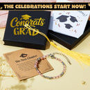 2026 Pink Graduation Bracelet with Greeting Card and Gift Box for Women, Graduation Gifts