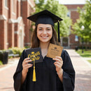 2026 Pink Graduation Bracelet with Greeting Card and Gift Box for Women, Graduation Gifts