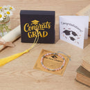 2026 Pink Graduation Bracelet with Greeting Card and Gift Box for Women, Graduation Gifts