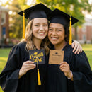 2026 Pink Graduation Bracelet with Greeting Card and Gift Box for Women, Graduation Gifts