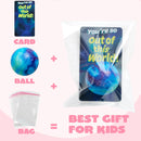 JOYIN 24 PCS Valentines Cards with Galaxy PU Stress Balls for Valentine Party Favor