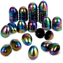 JOYIN 24 Pcs 2.3 Inch Metallic Plastic Easter Eggs