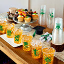 24Pcs 16oz Green Disposable Graduation Cups Class of 2026 Party Supplies
