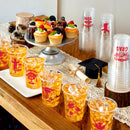 24Pcs 16oz Red Disposable Graduation Cups Class of 2026 Party Supplies
