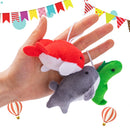 JOYIN 24 Pcs Prefilled Easter Eggs with Sea Animal Plush Toys