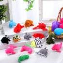 JOYIN 24 Pcs Prefilled Easter Eggs with Sea Animal Plush Toys