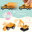JOYIN 24 Pcs Prefilled Easter Eggs with Vehicle Toys