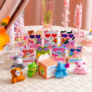 JOYIN 24 Pcs Valentine's Day Plush Toys with Boxes