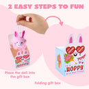 JOYIN 24 Pcs Valentine's Day Plush Toys with Boxes