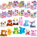 JOYIN 24 Pcs Valentine's Day Plush Toys with Boxes