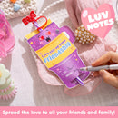 JOYIN 24 Pcs Valentines Day Cards with Straws Covers Caps for Cup Tumbler