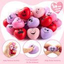 JOYIN 28 Pcs Valentine’s Day Heart Shape Stress Ball with Cards