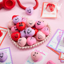 JOYIN 28 Pcs Valentine’s Day Heart Shape Stress Ball with Cards