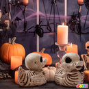 JOYIN 2 PCS 4.5inHalloween Duck Skeleton Plastic Bones