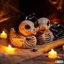 JOYIN 2 PCS 4.5inHalloween Duck Skeleton Plastic Bones