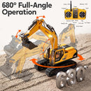 JOYIN 3-in-1 Remote Control Excavator Construction Truck Set