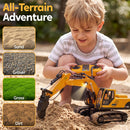 JOYIN 3-in-1 Remote Control Excavator Construction Truck Set