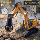 JOYIN 3-in-1 Remote Control Excavator Construction Truck Set