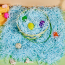 JOYIN 3.75 LB Easter Fake Grass Crinkle Paper Shred