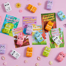 JOYIN 30 PCS Valentines Animals Erasers and Clean Up Roller for Party Favor Gifts