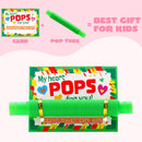 JOYIN 30 Pack Valentines Pop Tubes Fidget Toys for Kids