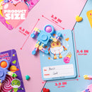 JOYIN 30 Packs Valentine's Day Pastel Robot Fidget Spinners with Cards