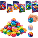 JOYIN 30 Pcs Valentine's Day Super High Bouncy Balls with Valentine Cards