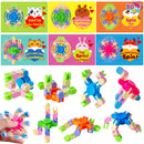 JOYIN 30Pcs Valentine's Fidget Spinners with Gift Cards - Kids Stress Relief Toys