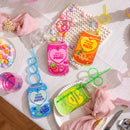 JOYIN 32 Pcs Valentine's Day Crazy Straws with Can Drink Cards