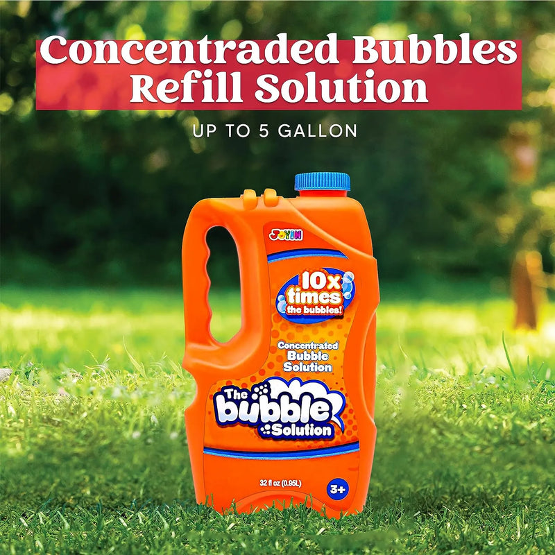 JOYIN 32 oz Bubble Solution Refills (up to 2.5 Gallon) Big Bubble Solution