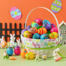 JOYIN 36PCS 2.3" Fillable Printed Plastic Eggs
