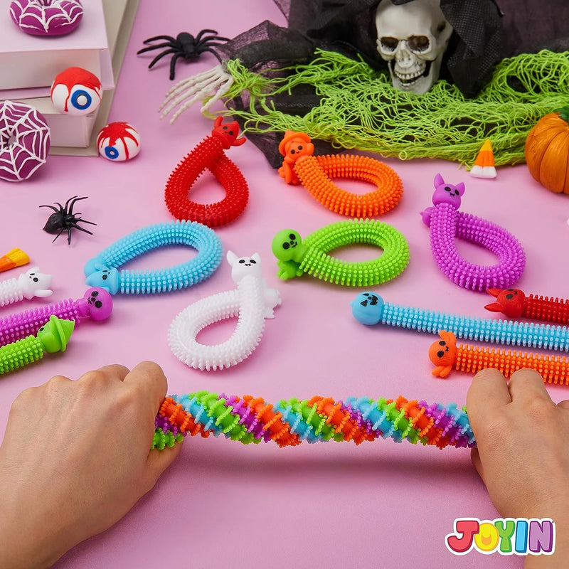 36Pcs Halloween Stretchy Strings Fidget Elastic Sensory Stress Relief Toys