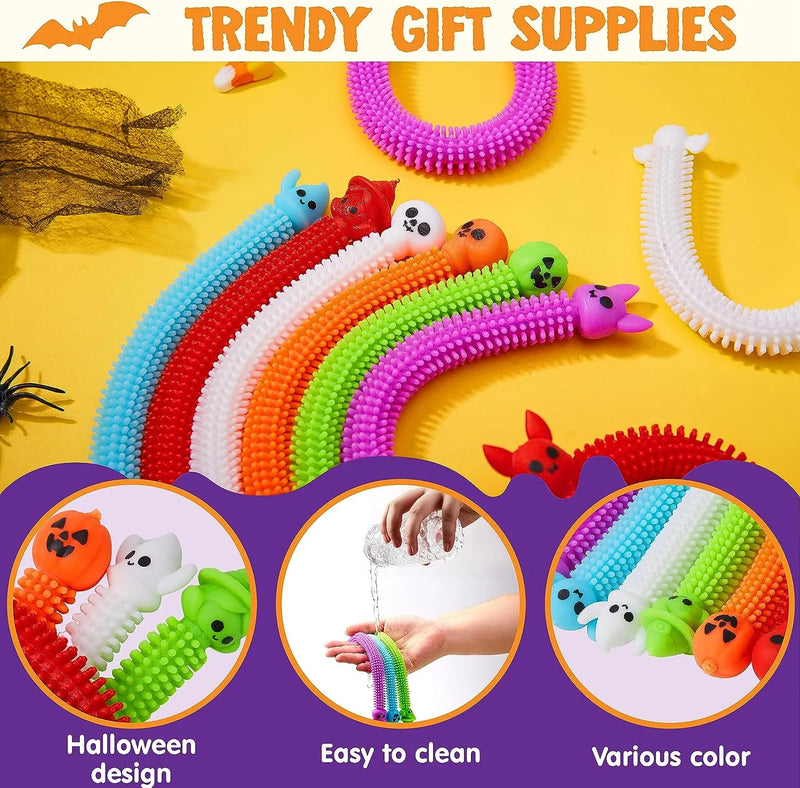 36Pcs Halloween Stretchy Strings Fidget Elastic Sensory Stress Relief Toys