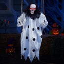 36in Hanging Swing Skeleton Ghost Halloween Light-up Decoration