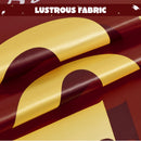3Pcs Maroon & Gold Satin Graduation Backdrop Banners Class of 2026 Party Decor Supplies