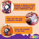 JOYIN 45Pcs Halloween Make A Face Stickers for Parties Decoration
