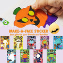 JOYIN 45Pcs Halloween Make A Face Stickers for Parties Decoration