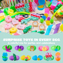 JOYIN 48 Pcs Prefilled Easter Eggs with Assorted Toys