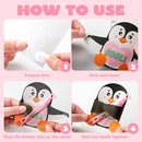 JOYIN 48 Pcs Valentine’s Greeting Cards Candy Holder Cards for Kids Holiday Reward Prizes